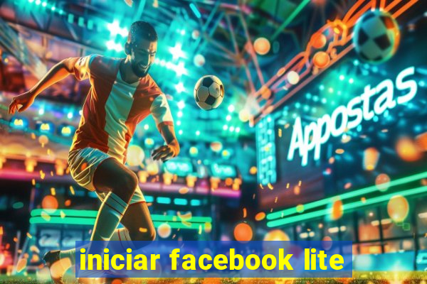 iniciar facebook lite